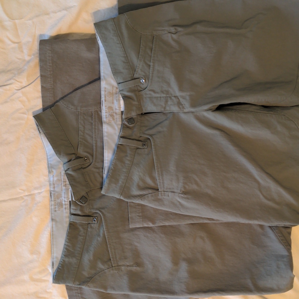 Two Pairs Of Women's Mountain Hardware Hiking/Climbing Pants